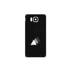 MAHOOT Minimal 3 Triangle Icon Cover Sticker for Samsung Galaxy Alpha