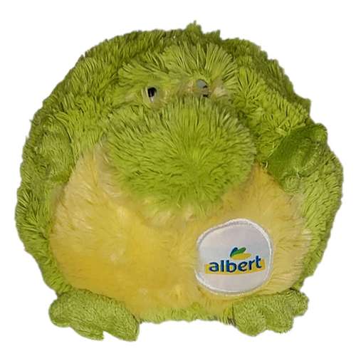 عروسک طرح قورباغه مدل Albert کد 755 طول 17 سانتی‌متر