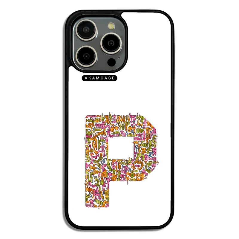 کاور آکام مدل AMC-WA15PROMAX-ALPHADOODLEBET-16 مناسب برای گوشی موبایل اپل iPhone 15 Pro Max