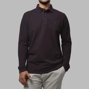 پولوشرت آستین بلند مردانه مدل SB-SS-1535
