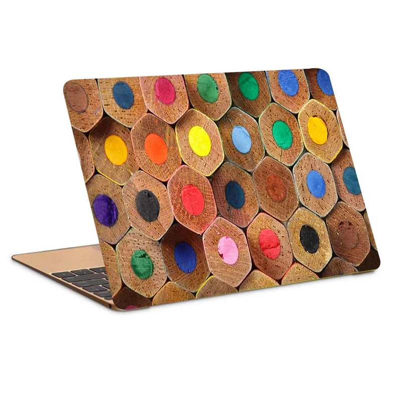 استیکر لپ تاپ طرح Crayons 2کد c-208مناسب برای لپ تاپ 15.6 اینچ