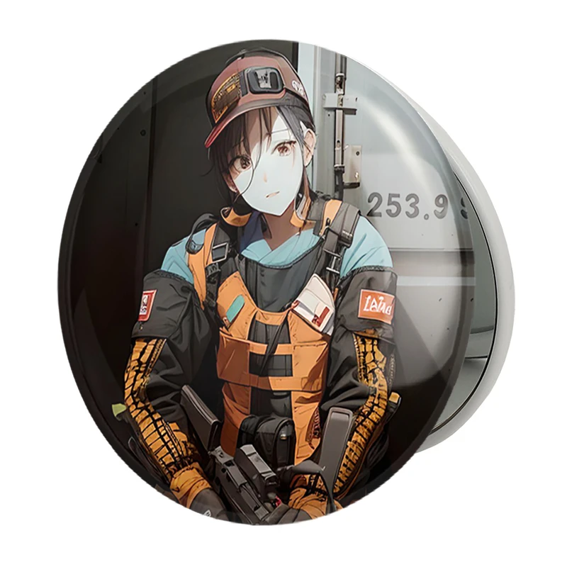 آینه جیبی خندالو طرح بازی دد اسپیس (Dead Space) مدل تاشو کد 35055