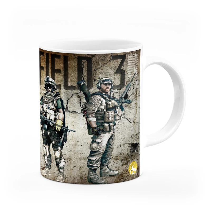 ماگ هومرو طرح بتلفیلد Battlefield مدل MG6929