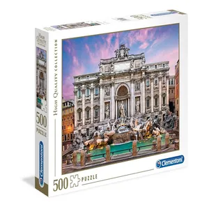 پازل 500 تکه کلمنتونی مدل فواره تروی در رم