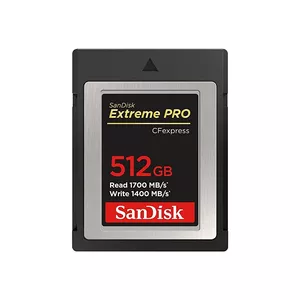 کارت حافظه CFexpress سن دیسک مدل Extreme Pro استاندارد Type B سرعت 1700MB/s ظرفیت 512 گیگابایت