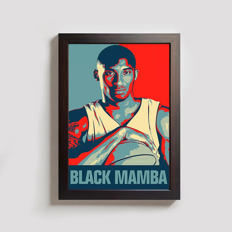 تابلو مدل ورزشی بسکتبال کوبی برایانت kobe bryant BR072