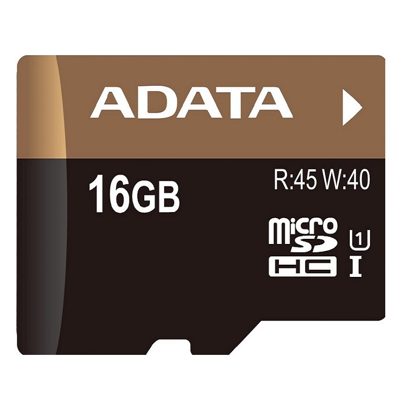 کارت حافظه microSDHC ای دیتا مدل Premier Pro کلاس 10 استاندارد UHS-I U1 سرعت 45MBps ظرفیت 16 گیگابایت