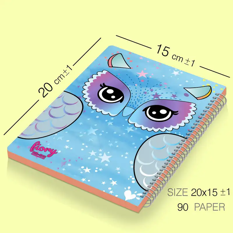 دفتر برنامه ریزی مستر راد طرح جغد مدل پلنر تحصیلی کد Owl 1559