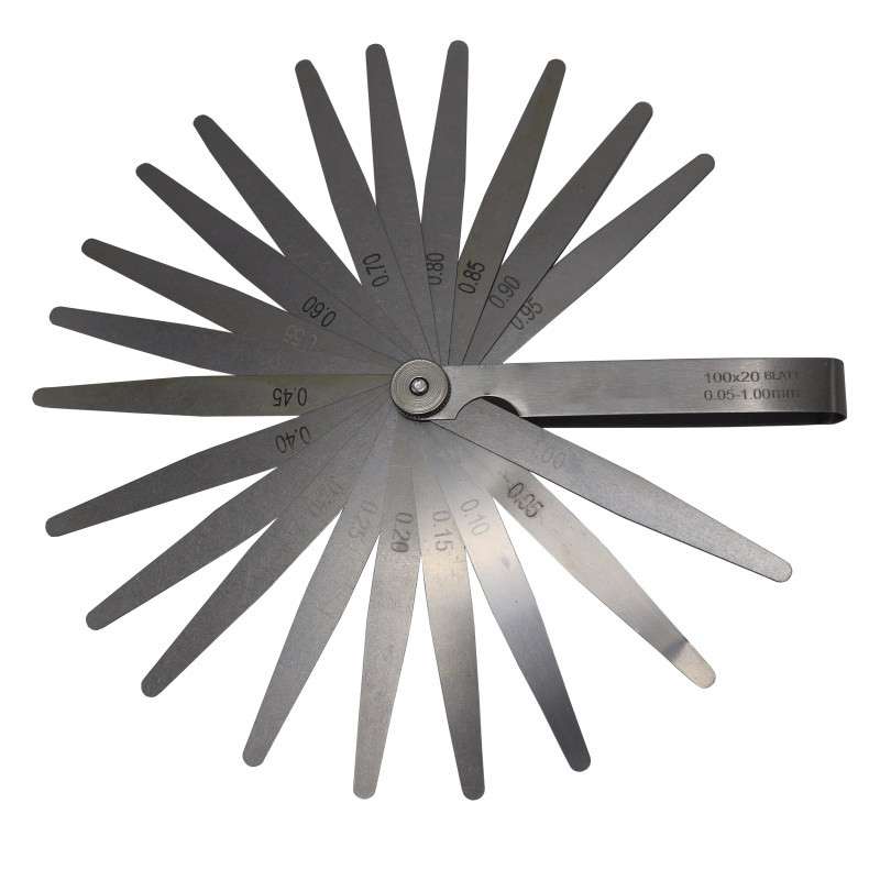 آچار فیلر وادفو مدل MN20GH مجموعه 20 عددی