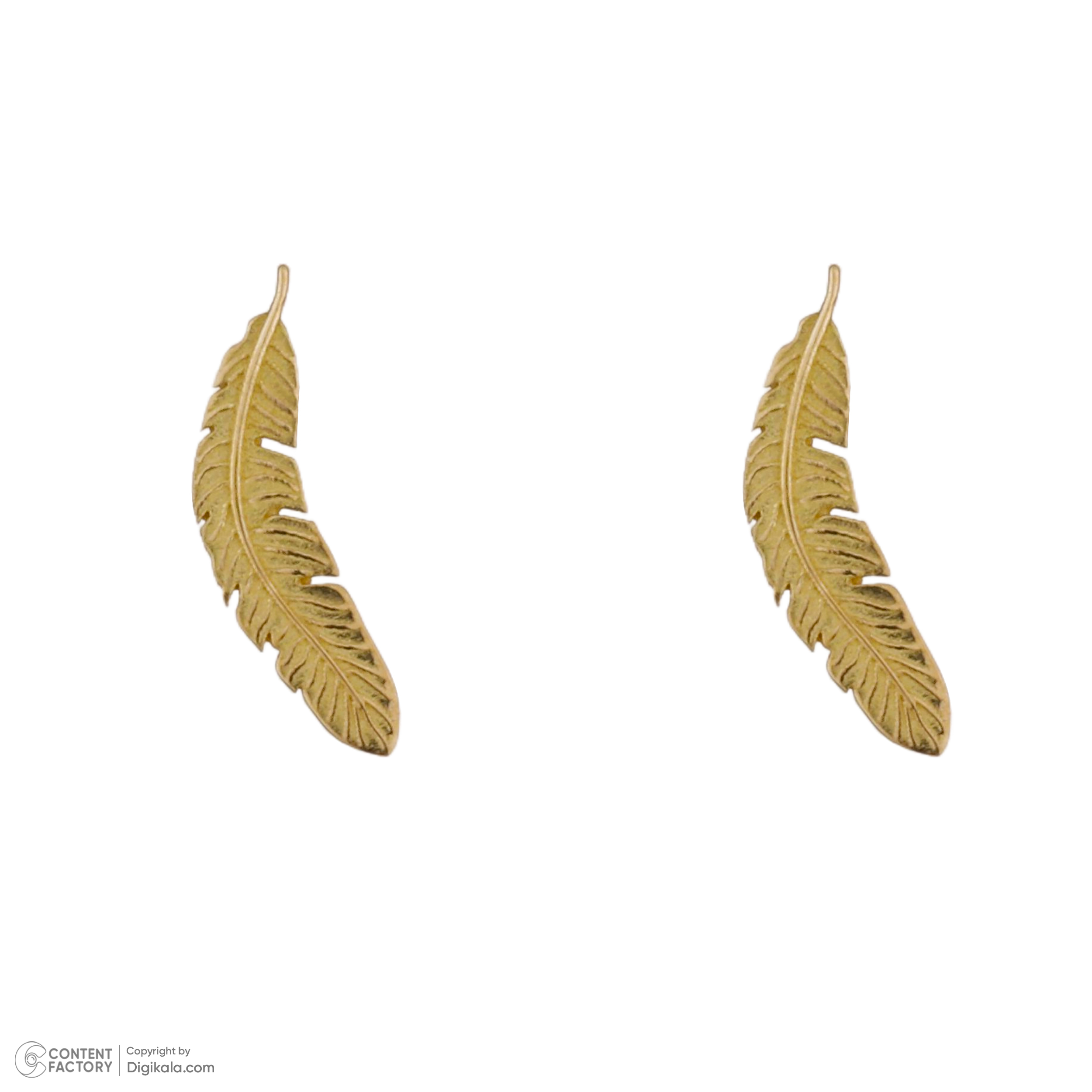 گوشواره طلا 18 عیار زنانه روبی آرت گالری مدل 42131