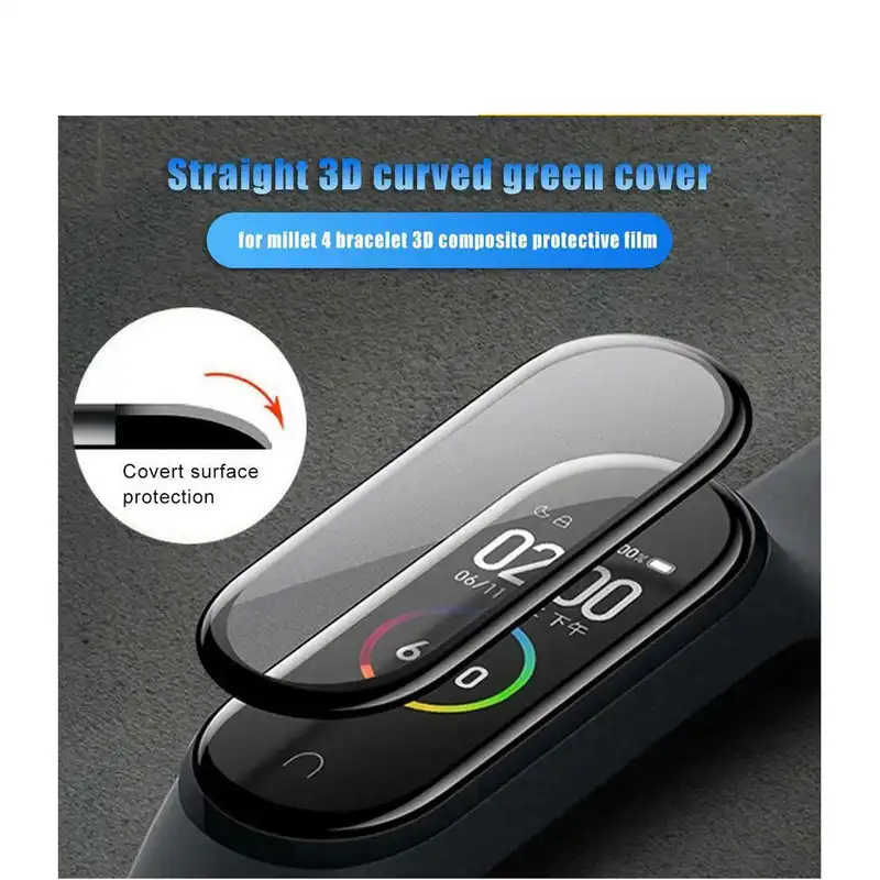 محافظ صفحه نمایش گیرینی مدل GR_07 مناسب برای ساعت هوشمند شیائومی Mi Band 5 بسته دو عددی