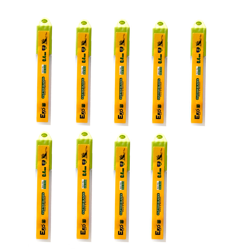 تیغ کاتر اکو مدل as1 بسته 9 عددی تیغ کاتر اکو مدل as1 بسته 9 عددی