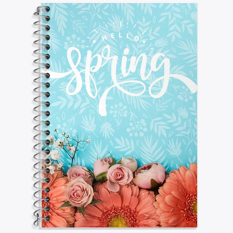 دفتر لغت 50 برگ خندالو طرح بهار کد F1755