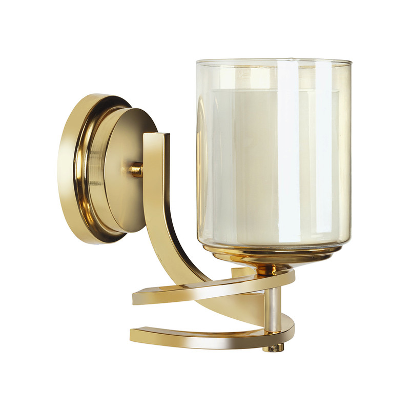  لوستر دیواری یک شعله چشمه نور کد N2667/1-G