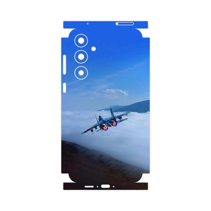 برچسب پوششی ماهوت مدل Fighter plane Su27-FullSkin مناسب برای گوشی موبایل سامسونگ Galaxy A55