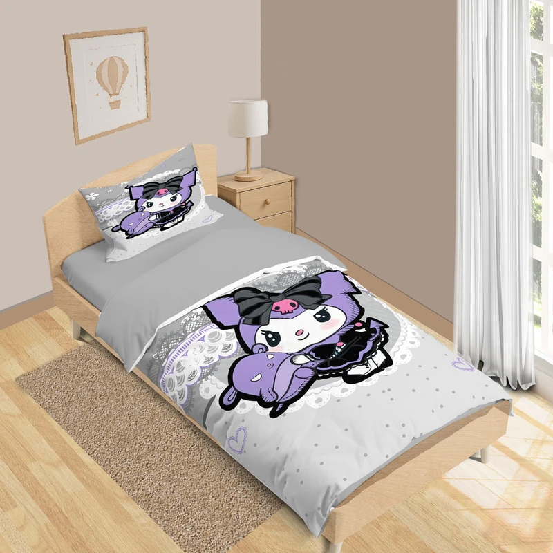 سرویس روتختی 1 نفر 5 تکه نوپه هوم مدل کرومی T6382