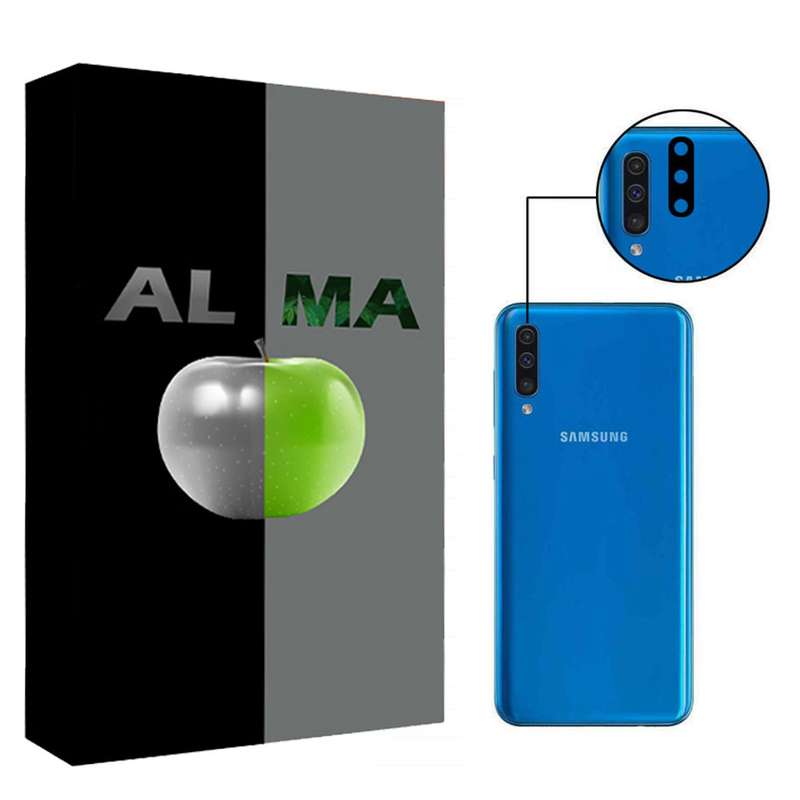 محافظ لنز دوربین آلما مدل LN-FLZ مناسب برای گوشی موبایل سامسونگ Galaxy A50 / A50s