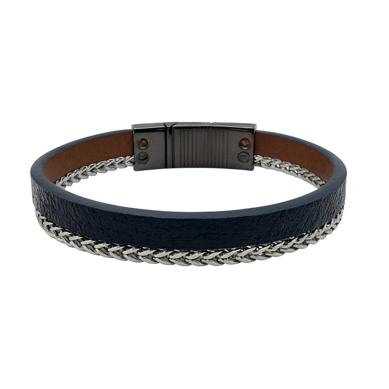 دستبند مردانه مدل آریانا فلور کد 5211