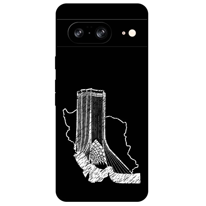 کاور مگافون طرح برج آزادی مدل 1628 مناسب برای گوشی موبایل گوگل Pixel 8