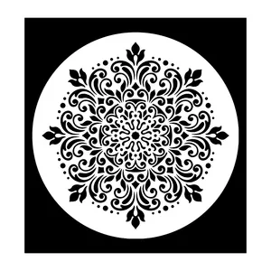 شابلون باتیس آرت طرح تذهیب کد 358