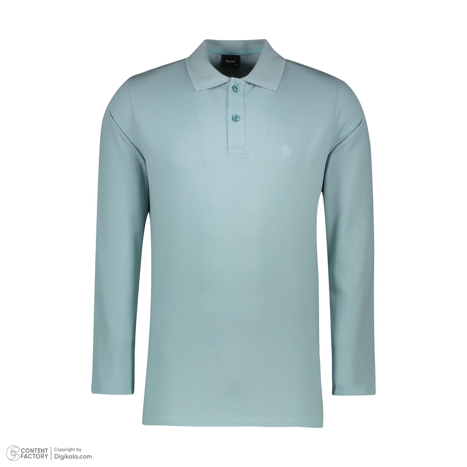 پولوشرت آستین بلند مردانه باینت مدل 395-8 -  - 5