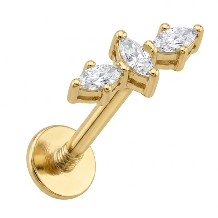 پیرسینگ گوش زنانه پایتخت مدل PS756_B1