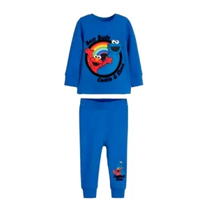 ست سویشرت و شلوار پسرانه نکست مدل sesame street