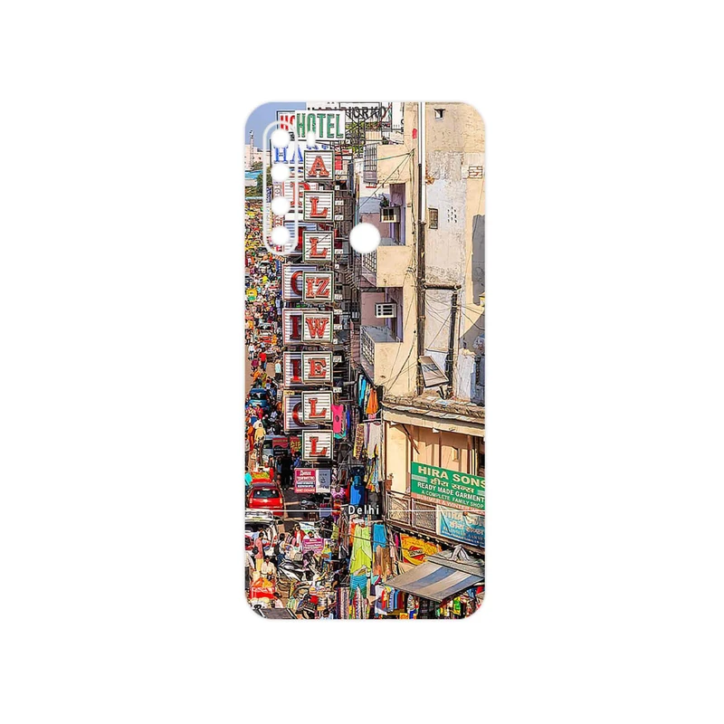 برچسب پوششی ماهوت مدل City of Delhi مناسب برای گوشی موبایل شیائومی Redmi Note 8 2021