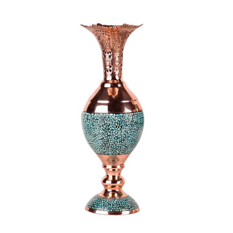 گلدان فیروزه کوبی کد 548000