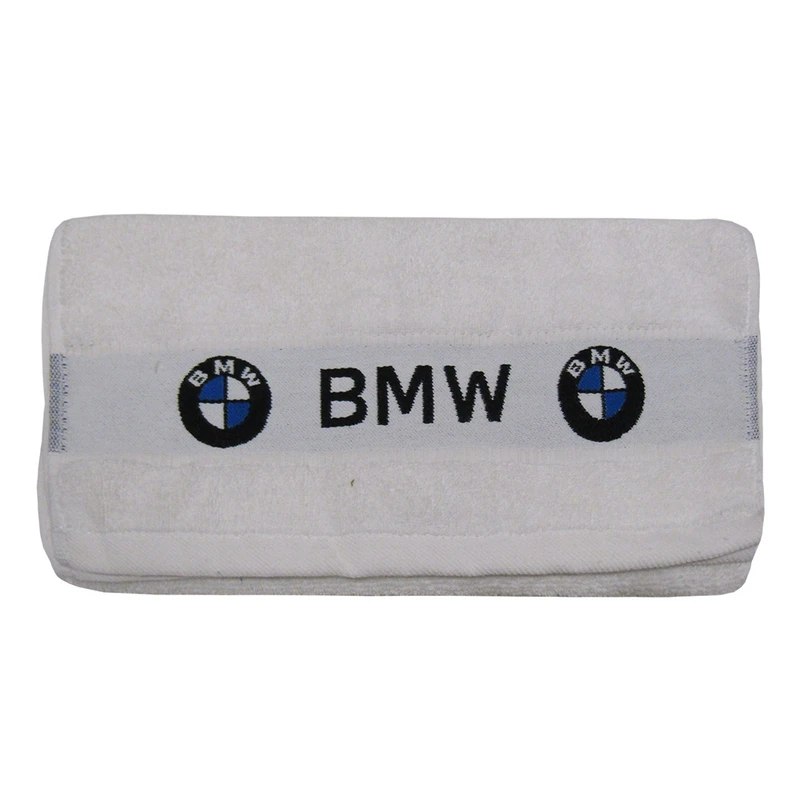 حوله دست و  صورت هوم اند لایف مدل نوژان طرح بی ام دبلیو سایز 80x40 سانتی متر