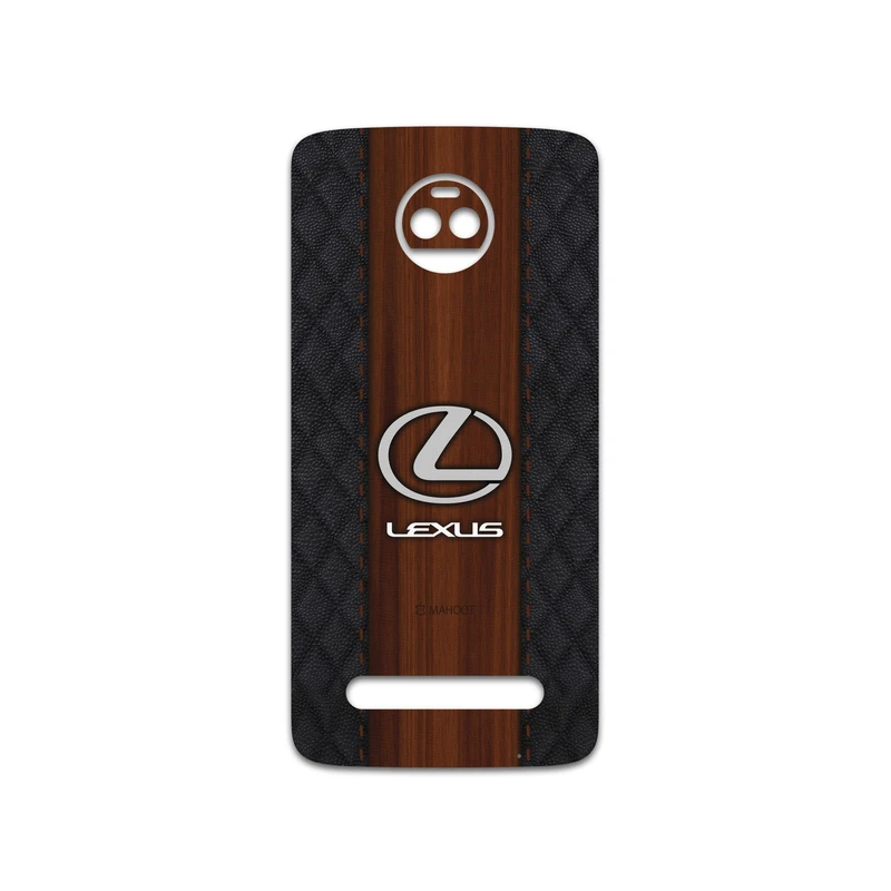 برچسب پوششی ماهوت مدل Lexus مناسب برای گوشی موبایل موتورولا Moto Z2 Force