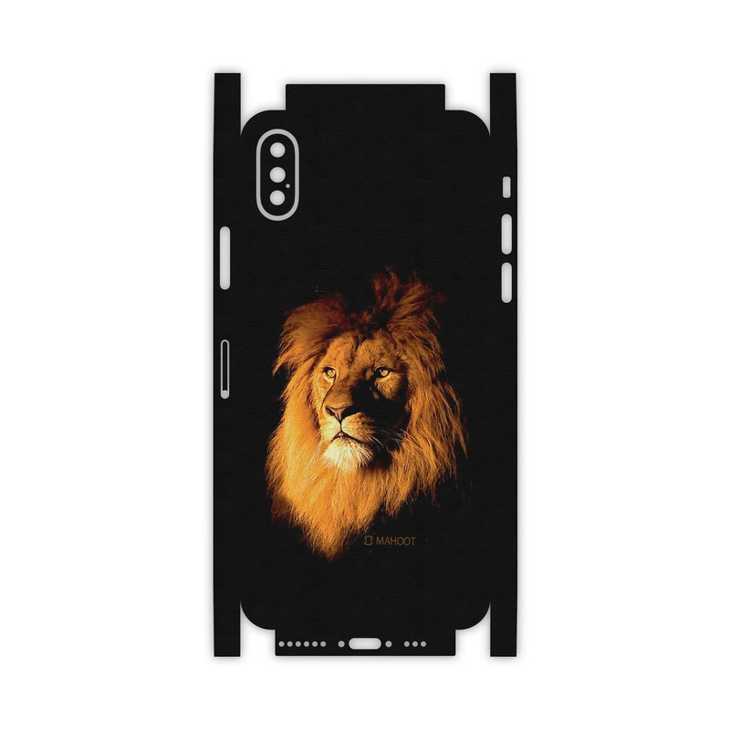 برچسب پوششی ماهوت مدل Lion-FullSkin مناسب برای گوشی موبایل اپل iPhone Xs