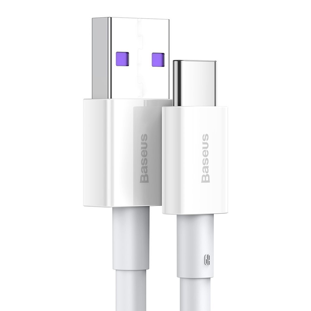 کابل تبدیل USB به USB-C باسئوس مدل BSSUT66W02 طول 1 متر