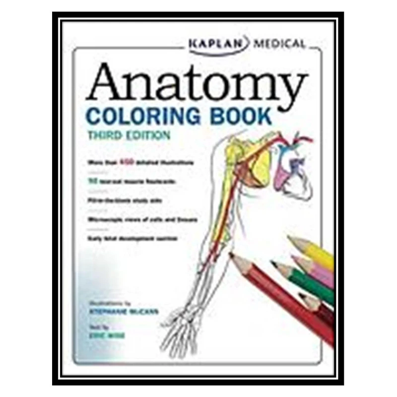 کتاب Anatomy coloring book اثر جمعی از نویسندگان انتشارات مؤلفین طلایی
