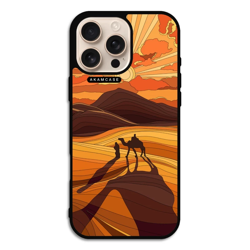 کاور آکام مدل AMC-WA16PROMAX-DESERT-8 مناسب برای گوشی موبایل اپل iPhone 16 Pro Max