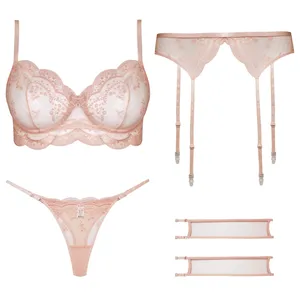 ست شورت و سوتین زنانه برتا مدل فنردار کد 5108-4032-P