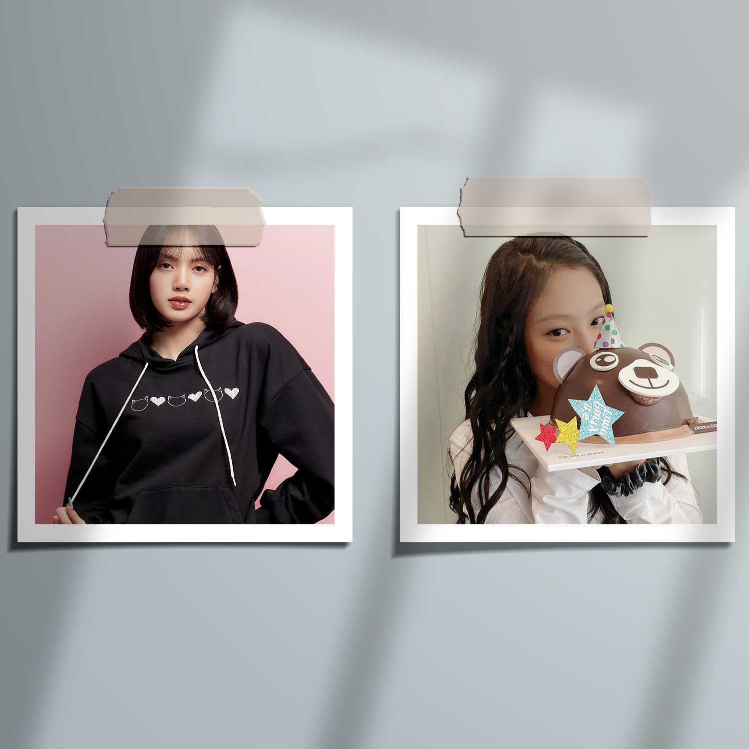 دفتر یادداشت باژیکان طرح بلک پینک 2022 کد 20111319 به همراه فتوکارت مجموعه 64 عددی