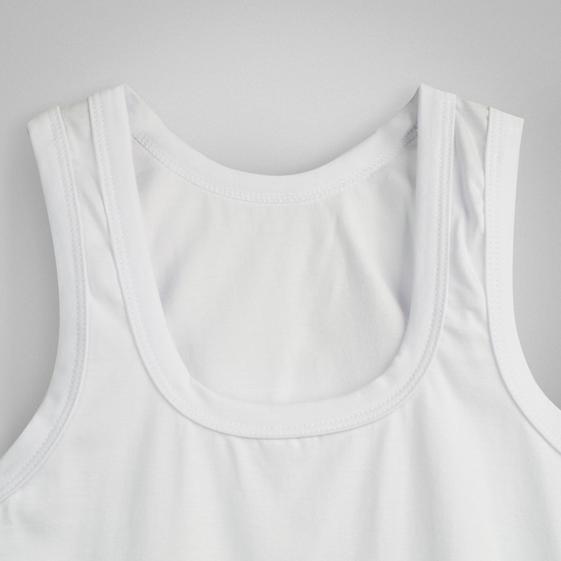 زیرپوش رکابی یقه گرد مردانه جناب مدل Tank Top-B بسته 3 عددی