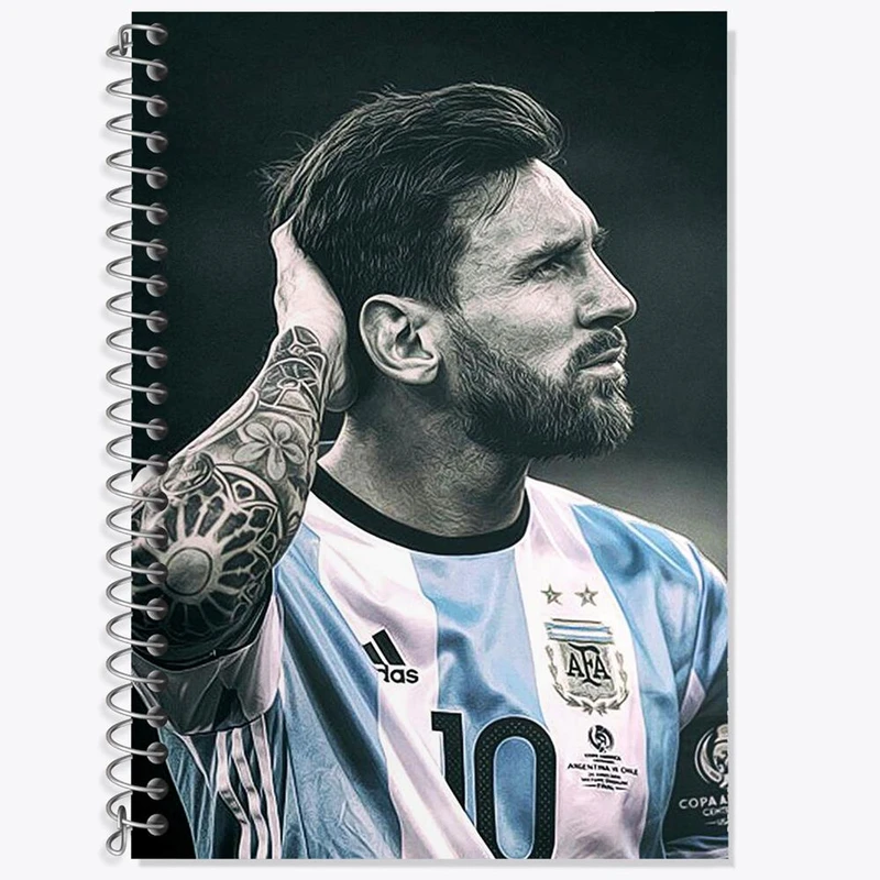 دفتر لغت 50 برگ خندالو مدل لیونل مسی کد 1962