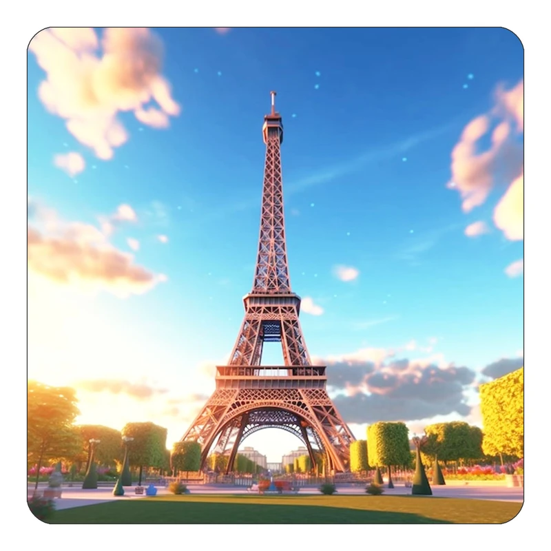 مگنت کاکتی طرح پاریس Paris مدل mp57219