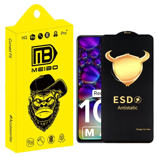 محافظ صفحه نمایش میبو مدل Biva Antistatic Touch مناسب برای گوشی موبایل شیائومی Redmi Note 10 Pro / Note 10 Pro Max