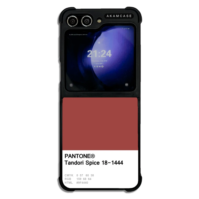 کاور آکام مدل AMC-WSGZFLIP5-PANTONE-20 مناسب برای گوشی موبایل سامسونگ Galaxy Z Flip 5