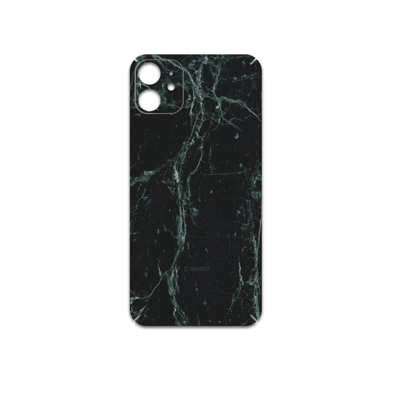 برچسب پوششی ماهوت مدل Graphite-Green-Marble مناسب برای گوشی موبایل اپل iPhone 11