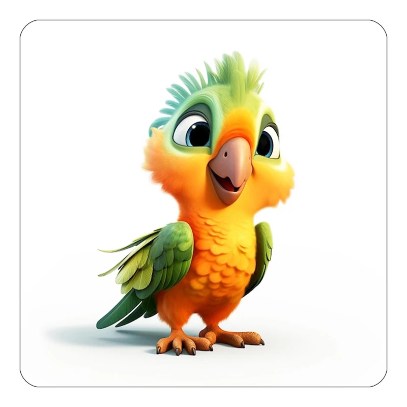 مگنت کاکتی طرح حیوانات کارتونی مدل mp28004