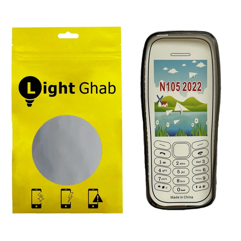 کاور لایت قاب مدل ژله ای مناسب برای گوشی موبایل نوکیا N105 2022