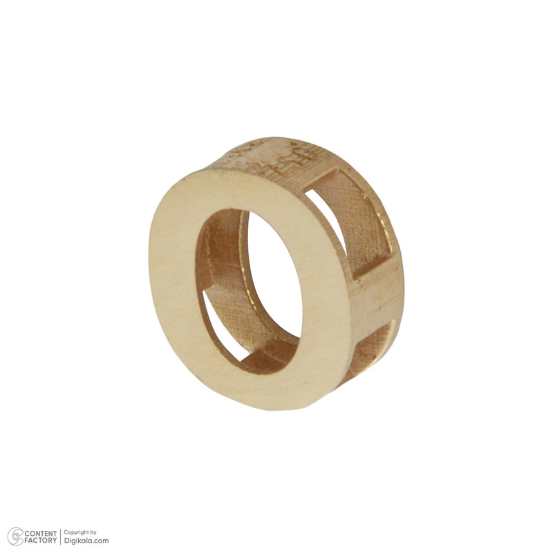 آویز گردنبند طلا 18 عیار زنانه گنجینه هنر خوش نشین مدل حرف O