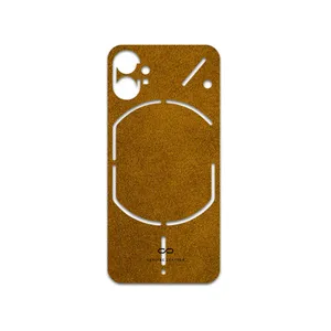 MAHOOT Brown-Chamois-Leather Cover Sticker for Nothing Phone 1