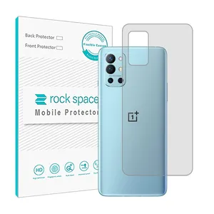 Transparent Rockspace HyGEL phone back protector suitable for OnePlus 9R mobile phone