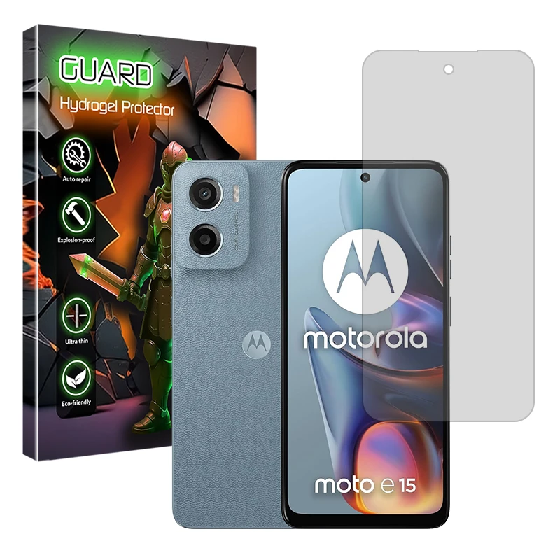 محافظ صفحه نمایش مات گارد مدل Tough مناسب برای گوشی موبایل موتورولا Moto E15