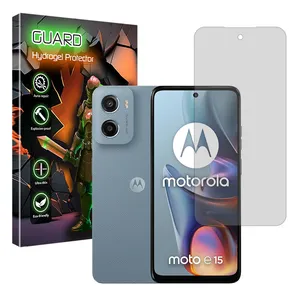 GUARD Tough model transparent screen protector suitable for Motorola Moto E15 mobile phone